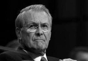 Rumsfeld stern dangerous doofus BW