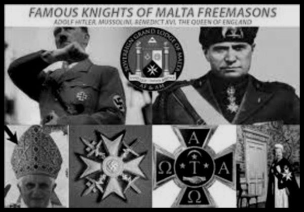 Knight of Malta fascists BW 600