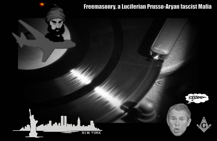 A broken record Freemasons a Luciferian mafia New York Islam Cessna Pilots LARGE