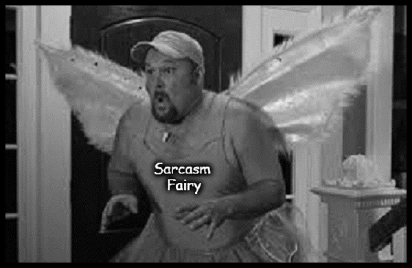 Sarcasm Fairy BW 600